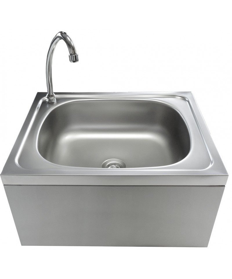 chiuveta inox perete